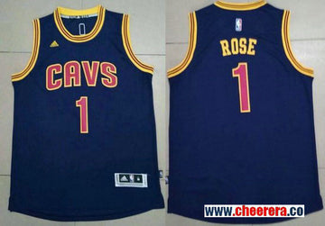 Derrick Rose Cleveland Cavaliers navy jersey