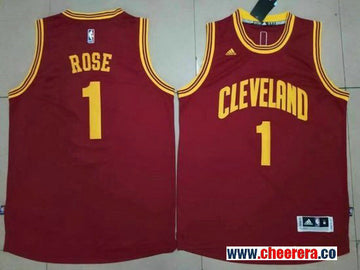 Derrick Rose Cleveland Cavaliers red jersey