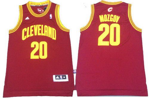 Timofey Mozgov Revolution Cleveland Cavaliers red jersey