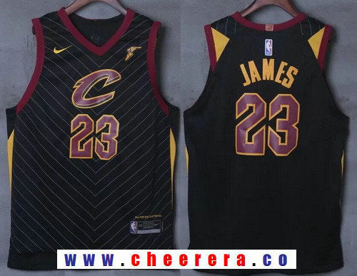 LeBron James Cleveland Cavaliers black jersey