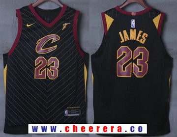 LeBron James Cleveland Cavaliers black jersey