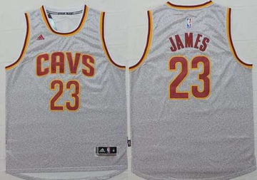 LeBron James Revolution Cleveland Cavaliers gray jersey