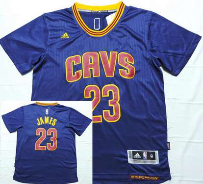 LeBron James Revolution Cleveland Cavaliers navy jersey
