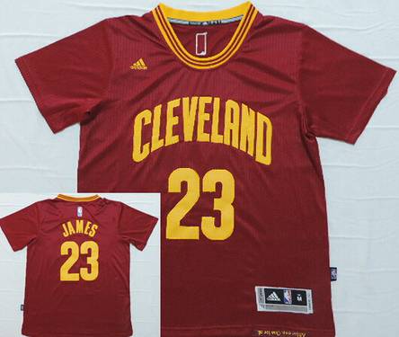 LeBron James Revolution Cleveland Cavaliers red jersey