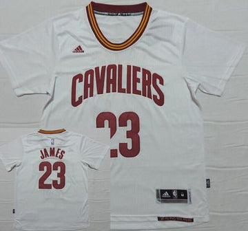 LeBron James Revolution Cleveland Cavaliers white jersey
