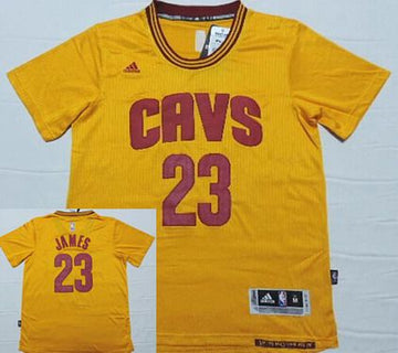 LeBron James Revolution Cleveland Cavaliers yellow jersey