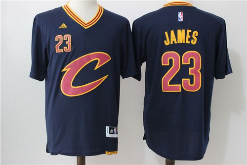 LeBron James Revolution Cleveland Cavaliers navy jersey