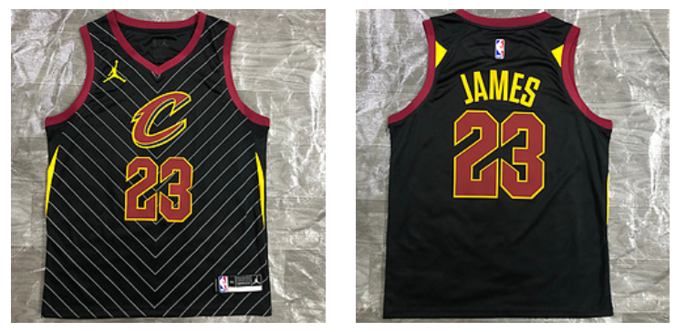 Lebron James Cleveland Cavaliers black jersey