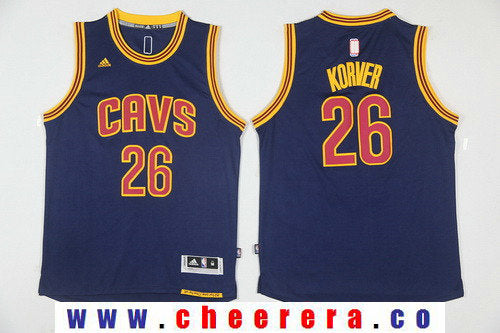 Kyle Korver Cleveland Cavaliers navy jersey
