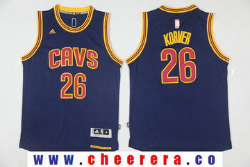 Kyle Korver Cleveland Cavaliers navy jersey