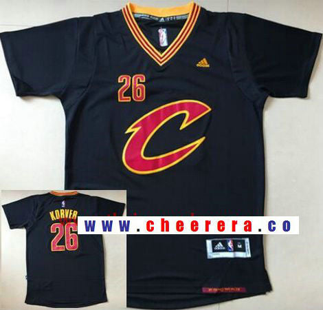 Kyle Korver New Cleveland Cavaliers black jersey