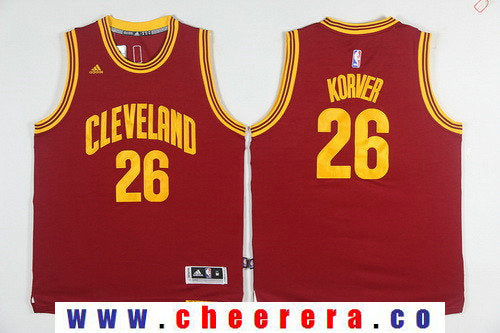 Kyle Korver Cleveland Cavaliers red jersey
