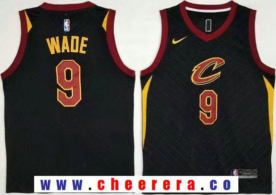 Dwyane Wade Cleveland Cavaliers black jersey