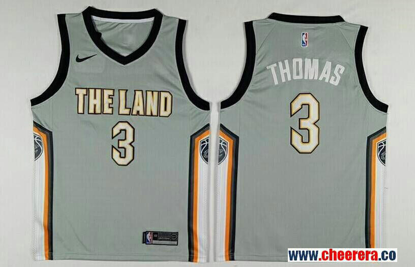 Isaiah Thomas Cleveland Cavaliers gray jersey