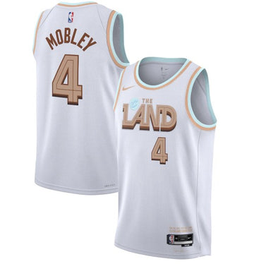 Evan Mobley Cleveland Cavaliers white jersey