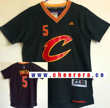 J.R. Smith New Cleveland Cavaliers black jersey