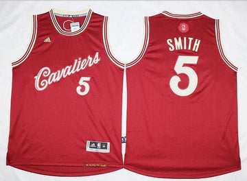 J.R. Smith Revolution Cleveland Cavaliers red jersey