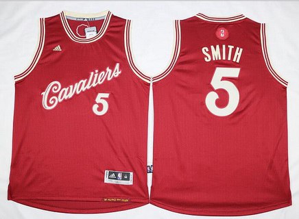 J.R. Smith Revolution Cleveland Cavaliers red jersey