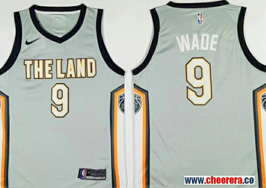 Dwyane Wade Cleveland Cavaliers gray jersey