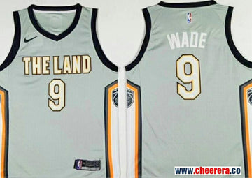 Dwyane Wade Cleveland Cavaliers gray jersey