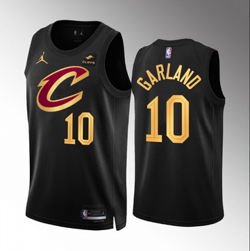 Darius Garland Cleveland Cavaliers black jersey