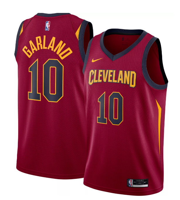 Darius Garland Cleveland Cavaliers red jersey