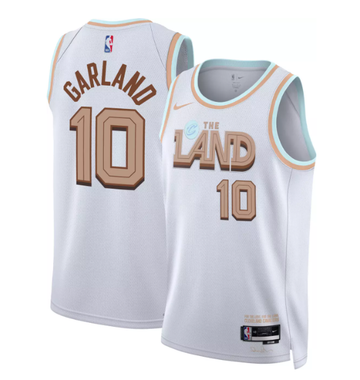 Darius Garland Cleveland Cavaliers white jersey