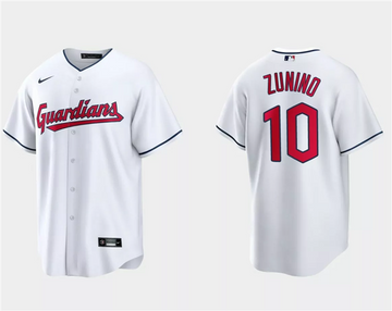 Mike Zunino Cleveland Guardians white jersey