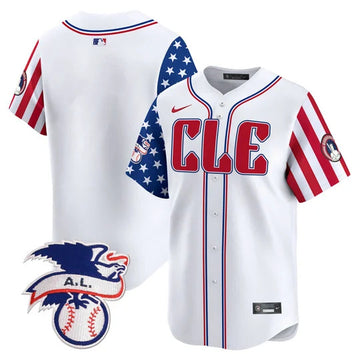 Custom Cleveland Guardians white Vapor jersey