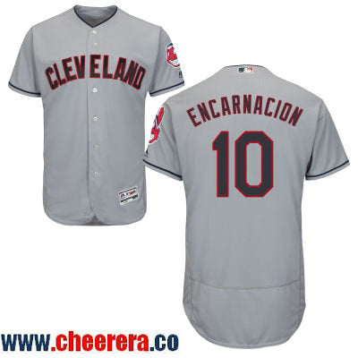 Edwin Encarnacion Cleveland Guardians gray Road jersey