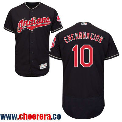 Edwin Encarnacion Cleveland Guardians navy jersey