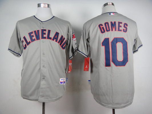 Yan Gomes Cleveland Guardians gray jersey