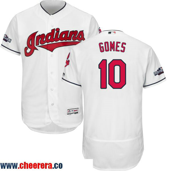 Yan Gomes Cleveland Guardians white Home jersey