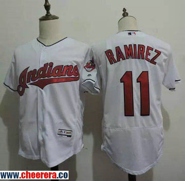 Jose Ramirez Cleveland Guardians white Home jersey
