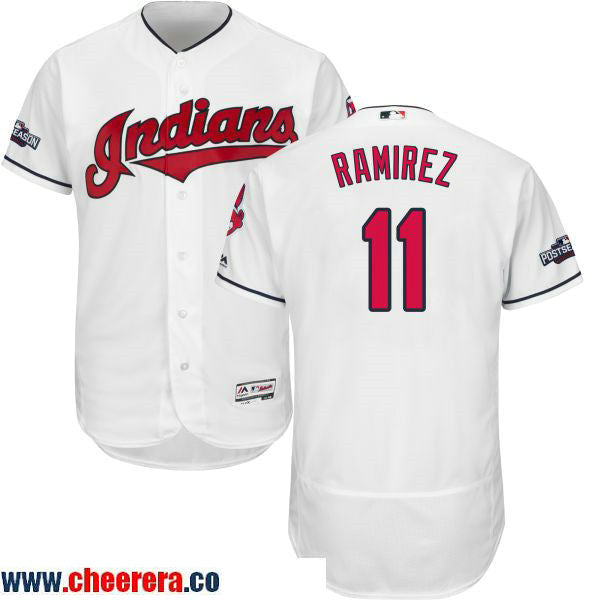 Jose Ramirez Cleveland Guardians white Home jersey