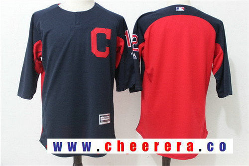 Francisco Lindor Cleveland Guardians navy jersey