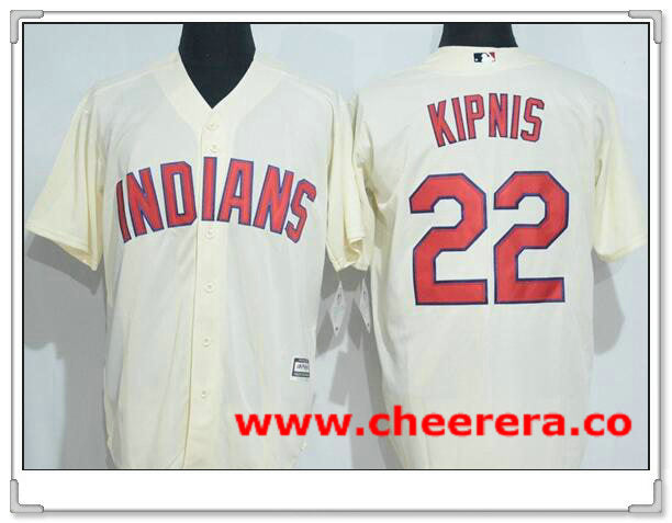 Jason Kipnis Cleveland Guardians cream jersey