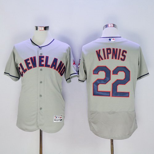 Jason Kipnis Cleveland Guardians gray jersey