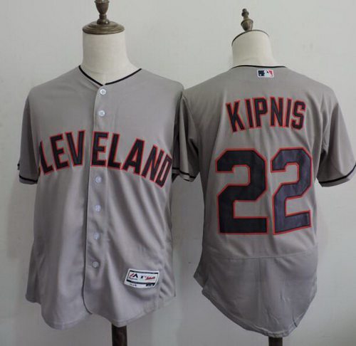 Jason Kipnis Cleveland Guardians gray Road jersey