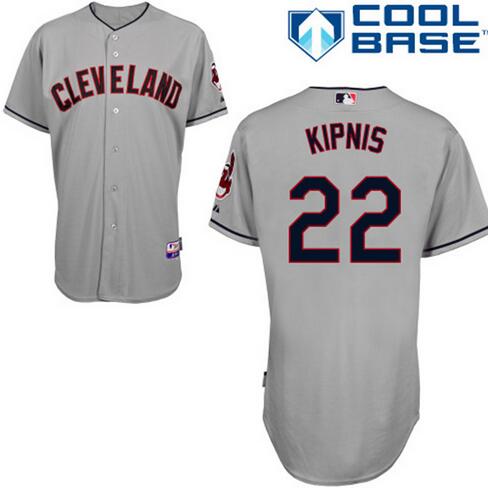 Jason Kipnis Cleveland Guardians gray Road jersey