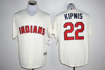 Jason Kipnis Name Cleveland Guardians cream jersey