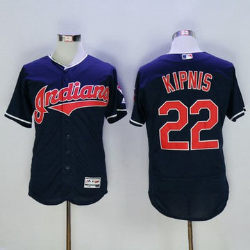 Jason Kipnis Cleveland Guardians navy jersey