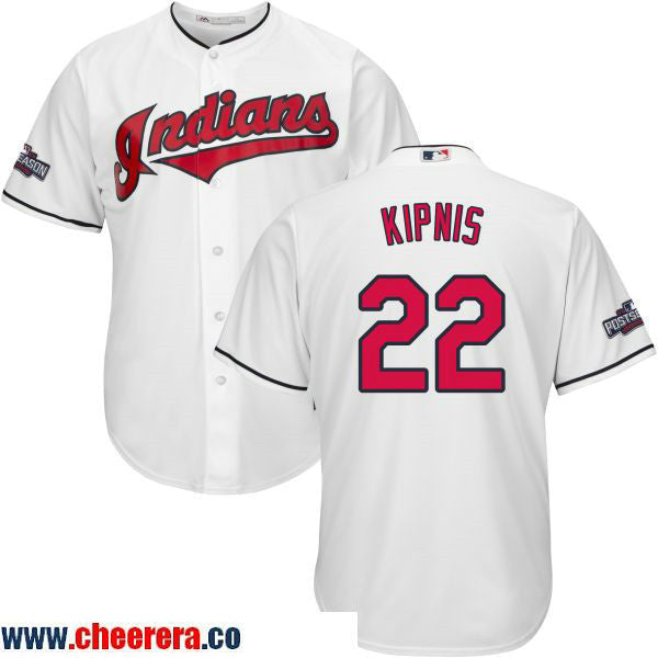 Jason Kipnis Cleveland Guardians white Home jersey