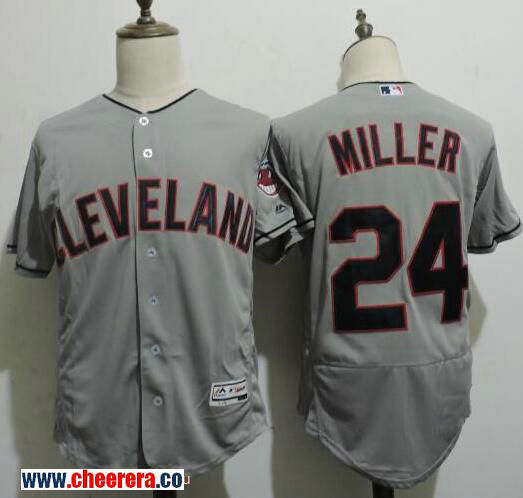 Andrew Miller Cleveland Guardians gray Road jersey