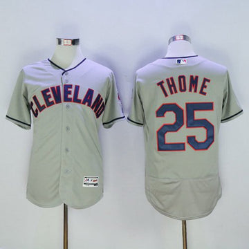 Jim Thome Cleveland Guardians gray Road jersey
