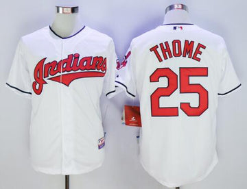 Jim Thome Cleveland Guardians white Home jersey