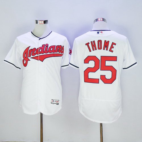 Jim Thome Cleveland Guardians white jersey