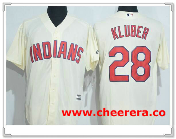 Corey Kluber Cleveland Guardians cream jersey