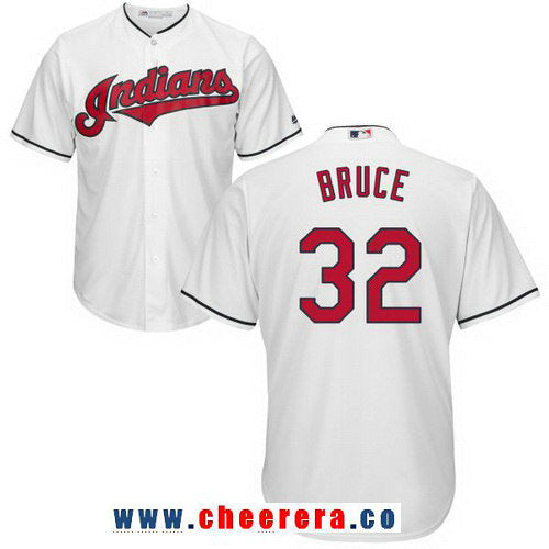 Jay Bruce Cleveland Guardians white Home jersey