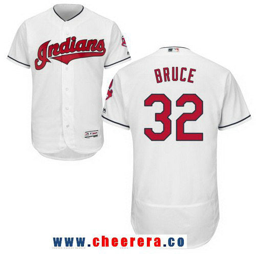 Jay Bruce Cleveland Guardians white Home jersey